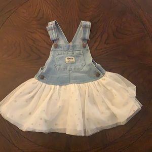 Oshkosh 18M girl overall dress